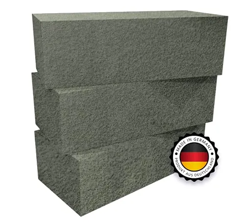 ELES VIDAS ORIGINAL Blumensteckmasse - Trockensteckmasse Set 23 x 11 x 7,5 cm, Steckmoos, Steckmasse, Steckziegel für Blumengestecke, Steckschwamm zum Basteln, Feiern & Hobby - DEUTSCHE HERSTELLUNG