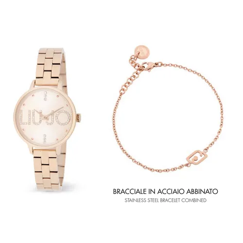 LIU JO Luxury Couple Plus TLJ2041 Armband in rosegold von Liu Jo Luxus