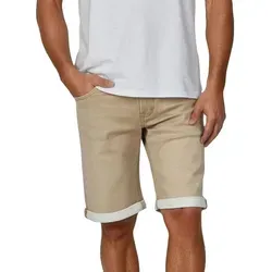 MUSTANG Jeansshorts Chicago Real X Regular Fit in beige von Mustang