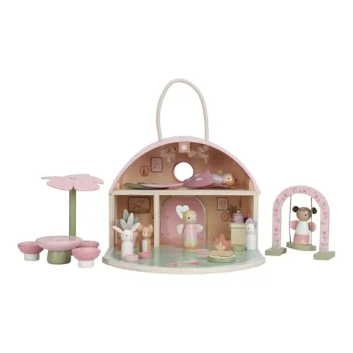 Little Dutch 7360 FSC Holz Puppenhaus von Little Dutch