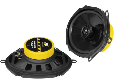 QXE572 Car-HiFi-Lautsprecher - 5x7' 2-Wege Koaxial-System mit 90 Watt RMS, ideal für kraftvollen Sound in Ihrem Fahrzeug und optimierte Klangqualität.