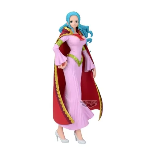 Banpresto Sammelfigur One Piece Nefeltari Vivi 19cm - Sammelfigur aus der One Piece Grandline Series, detailgetreu und lebendig in Farben – ein Must-Have für jeden Fan und Sammler!