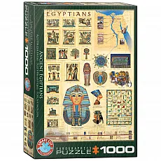 Eurographics 1000 Teile - Ägypter der Antike, hochwertiges klassisches Puzzle für 1-6 Spieler mit flexibler Gestaltung und langlebigem Material