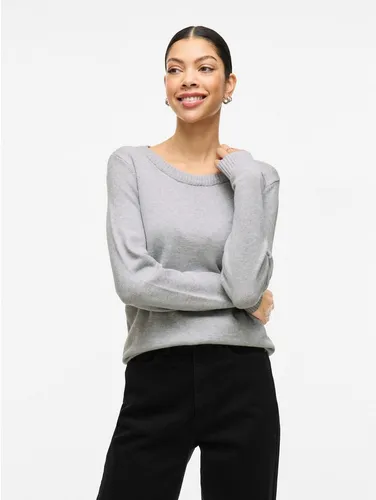 VIRIL L/S O-Neck Knit TOP-NOOS - Stylischer Strickpullover aus Viskose, perfekt für lässige Looks und angenehmen Tragekomfort. Ideal für den Alltag oder besondere Anlässe.