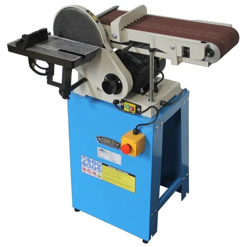 Band- und Tellerschleifmaschine 150x1220mm 750W 230V Schleifer Schleifmaschine