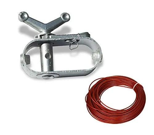 QUICK STAR 35m Spannseil und Spannratsche in rot von Quick-Star