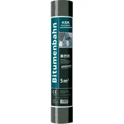 Selbstklebende Bitumen-Abdichtungsbahn für Flachdächer, 5 m²