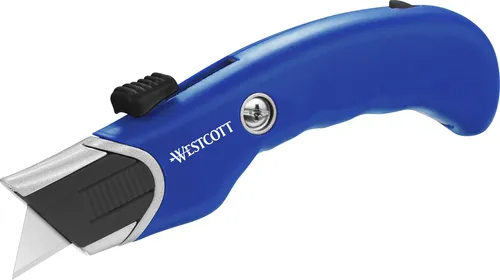 Sicherheits-Cutter mit rückfedernder Klinge 1 + 5 Klingen