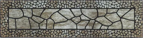 Andiamo Stufenmatte Outdoor 2er Set - Outdoor-Stufenmatten im Stein-Motiv, rutschhemmend und robust, ideal für Garten und Außenbereich.