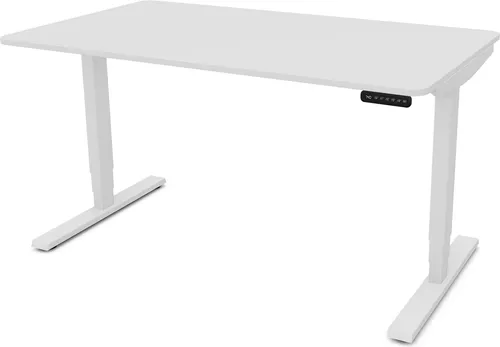 ASSMANN Büromöbel Schreibtisch Y-LINE Curved 120x70cm - Elektrisch höhenverstellbarer Schreibtisch für ergonomisches Arbeiten im Homeoffice. TÜV-zertifiziert mit 2-fach-Motorik und Kindersicherung für höchste Sicherheit.