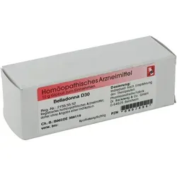 Belladonna D30 Globuli