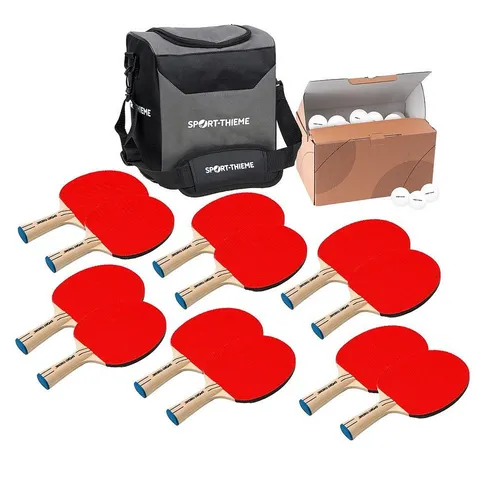 Sport-Thieme Tischtennisschläger Tischtennisschläger-Set Beginner, Für Schulen und Vereine