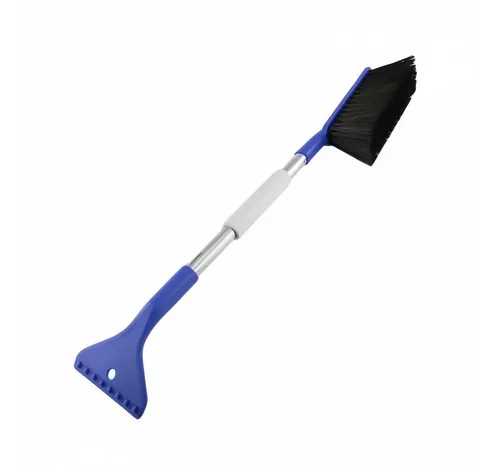 Montegoni Eiskratzer 2-in-1 Auto Schneeschaufel mit Besen, Ergonomischer Griff Scheibenkratzer mit rutschfester Griff, Kompakt