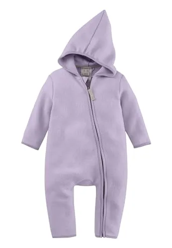hessnatur Fleece-Overall Mädchen und Jungen Unisex aus Reiner Bio-Baumwolle | nachhaltig und fair hergestellt (Fair Wear Foundation)