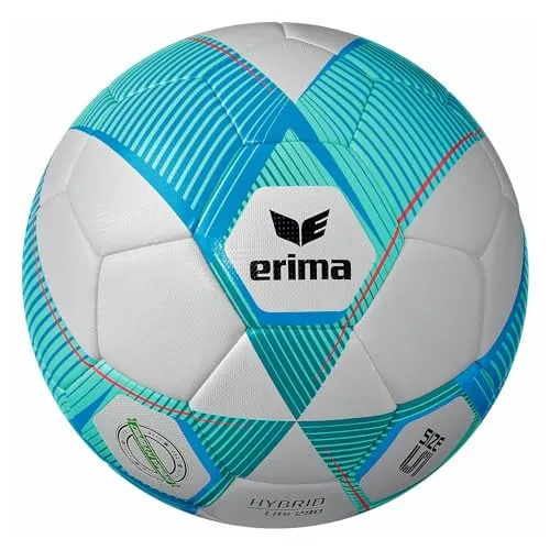 Erima Unisex – Erwachsene HYBRID LITE 290 Fußball (7192407), Curacao/Petrol, 5