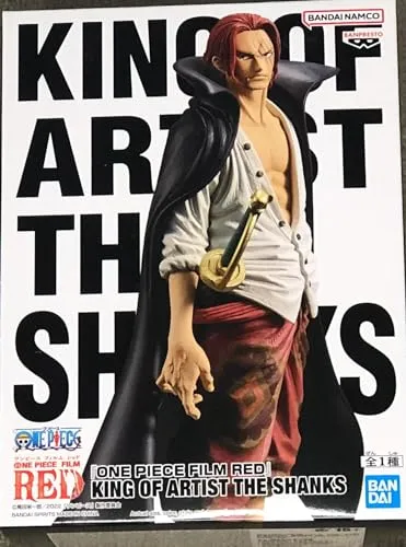 One Piece Actionfigur King of Artist - The Shanks von Bandai - Actionfigur aus hochwertigem Kunststoff, ideal als Geschenk und fördert die Kreativität beim Spielen.