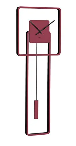 Hermle 61022-362200 Wanduhr modern 68cm x 26cm x 5cm - Wohnaccessoires mit modernem Design, analoge Anzeige und präzisem Quarzwerk, Made in Germany.