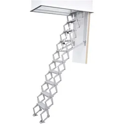 Roto Scherentreppe Exklusiv 279cm max. Lichte Raumhöhe 140x70cm Rohbaumaß