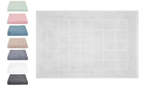 Betz Badematte Badvorleger Berlin Größe 50x70 cm Qualität 650 g/m², beidseitig nutzbar, Baumwolle, maschinenwäsche