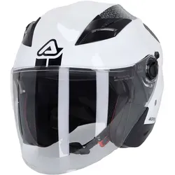 Acerbis Firstway 2.0 Jethelm - Weiß - XL - Motorradhelm mit integrierten Sonnenvisier, hypoallergenem Innenfutter und ECE 22.06 Zertifizierung für optimalen Schutz und Komfort beim Fahren.