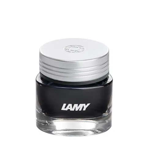 LAMY Tinte schwarz/obsidian 660crystal ink 30 ml Tintenglas/Konverter/Füller T53