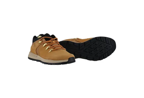 Timberland Sprint Trekker Low Wanderschuhe für Herren - Braun, Größe 46 (US 12) - Wanderschuhe mit Obermaterial aus Premium Timberland Leather und umweltfreundlichem ReBOTL-Futter, gepolstert mit leichtem OrthoLite-Fußbett für optimalen Komfort und Halt.