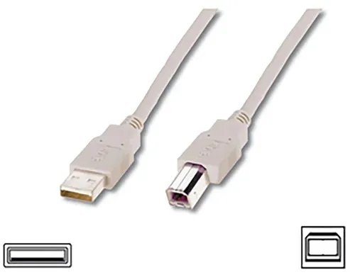 Logilink | USB-Kabel | Stecker | 4-poliger USB Typ B | Stecker | 4-poliger USB Typ A | 3 m
