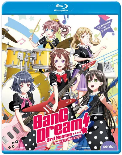 Bang Dream!: 3rd Season [New Blu-ray] Anamorphic, Subtitled