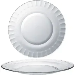 Duralex Picardie 6er Set Transparente Teller 230x20 mm