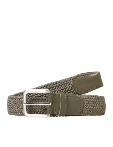 JACK & JONES male Gürtel Gürtel in beige von Jack & Jones