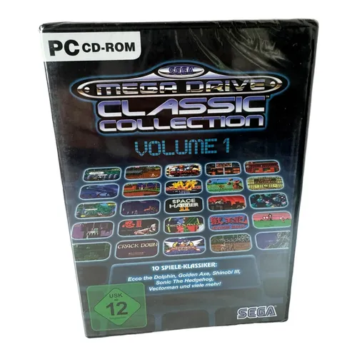 SEGA Mega Drive Classic Collection: Volume 1 - Nostalgische Spiele für PC - Games, erlebe die Klassiker der SEGA Mega Drive Ära mit dieser Sammlung, ideal für Retro-Fans und Gamer ab 12 Jahren.