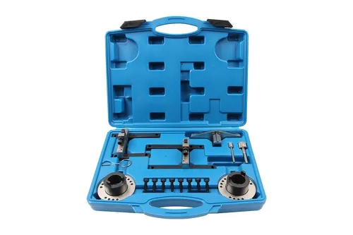 LLCTOOLS Werkzeugset Motoreinstellwerkzeug Zahnriemensatz Nockenwelle Arretierwerkzeug, (Set, 16-tlg., im Aufbewahrungskoffer), Motor Einstellwerkzeug KFZ Spezialwerkzeug für Ford 1.0 EcoBoost u.A.