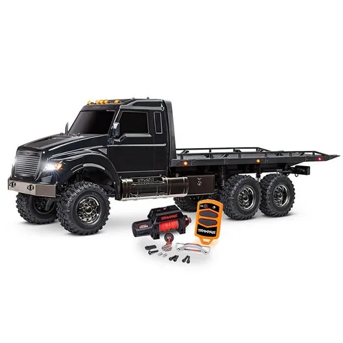 Traxxas TRX-6 Ultimate RC Hauler Truck 6x6 RTR 1:10 - Schwarz - RC-Modelle, Allradantrieb für spannende Offroad-Abenteuer und sofort einsatzbereit im Maßstab 1:10.