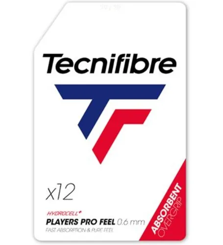 Tecnifibre Player Pro Feel Tennisovergrip 12er Pack von Tecnifibre