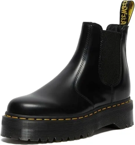 Produktbild Dr. Martens Damen 2976 Polished Smooth Chelsea Boots, Schwarz, 38 EU