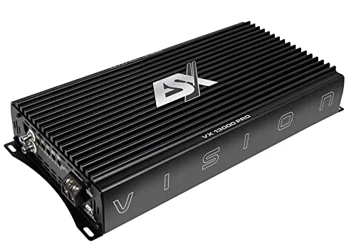 ESX VX13000 PRO - Mono Ultra Class D Digital Verstärker - Car-HiFi-Endstufen mit beeindruckenden 13.000 Watt RMS Ausgangsleistung für ein unvergleichliches Klangerlebnis im Auto.