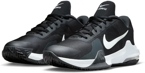 NIKE Air Max Impact 4 Sneaker, Gr. 40, schwarz-weiß - Basketballschuhe mit innovativer Air Max-Technologie für optimale Dämpfung und Gelenkschutz, ideal für sportliche Freizeit-Looks.