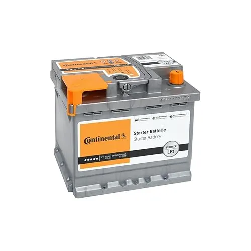 CONTINENTAL 12V Starterbatterie 50 Ah, 500 A