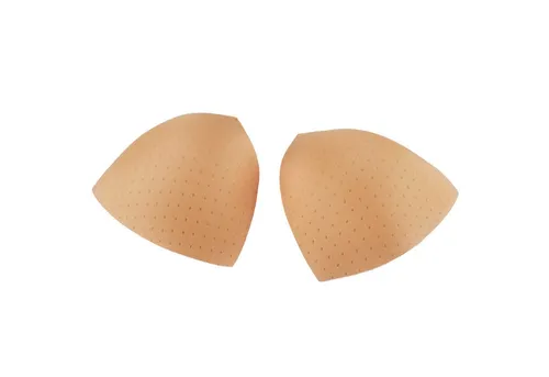 maDDma BH-Einlagen BH Einlagen perforiert 1 Paar Gr. 48 Einlagen für Bikini Korsett (1 Paar), beige