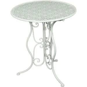 VINTAGE Beistell Bistro Tisch in weiß von Garden Pleasure