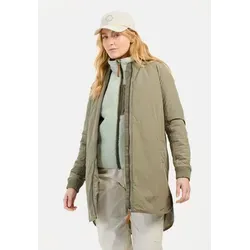 camel active Damen Mantel aus recyceltem Polyester Salbei von camel active