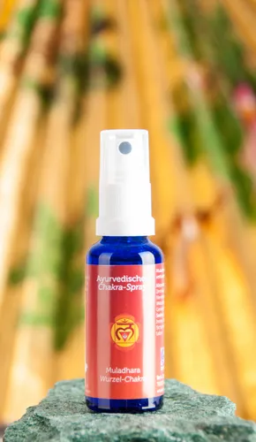 Wurzelchakra Energiespray Muladhara 30 ml ayurvedisches Chakra Spray