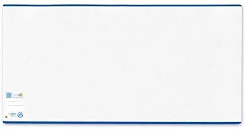 HERMA 7246 Buchumschlag 24,5 x 52 cm HERMÄX Classic, Buchhülle mit Beschriftungsetikett & Kantenschutz aus abwischbarer Polypropylen-Folie, Buchschoner für Schulbücher, transparent