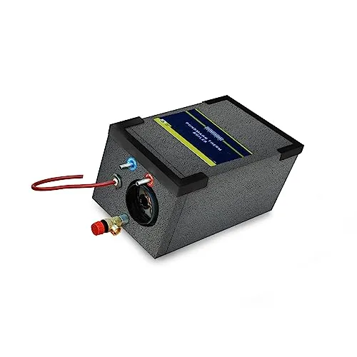PUNDMANN Therm AIR 6L Warmwasser - Boiler Warmwasseraufbereitung durch Standheizung oder elektrischen Heizstab für Wohnmobil, Camping, etc. (12V/200W & 230V/500W)