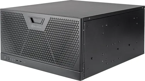 SilverStone SST-RM51 Rackmount-Servergehäuse - PC-Gehäuse mit zwei 180-mm-Lüftern und Unterstützung für bis zu 360 mm große Flüssigkühlkörper, ideal für leistungsstarke Serverlösungen.