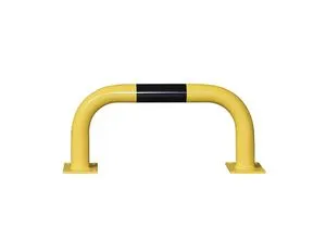 Rammschutzbügel, Ø 76 mm, zum Aufdübeln, für den Innenbereich, HxB 350 x 750 mm kaiserkraft