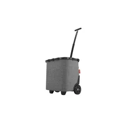 reisenthel carrycruiser in Twist Silber – Eleganter Einkaufstrolley