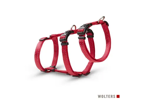 Wolters Hunde-Sicherheitsgeschirr Soft & Safe No Escape M 40 - 50 cm - Weiteres Autozubehör, sicheres und komfortables Geschirr für Hunde, verhindert das Entweichen während der Autofahrt.