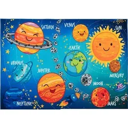 Kinderteppich Kids - Mehrfarbig, 80 cm - Teppiche - Kinderteppiche - Handgetufteter Kinderteppich, rutschfest und geeignet für Fußbodenheizung, leicht zu reinigen und ideal für das Kinderzimmer.