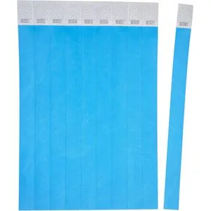 Zweckform Einlassbänder TYVBL-50, aus Tyvek, blau, 500 Stück